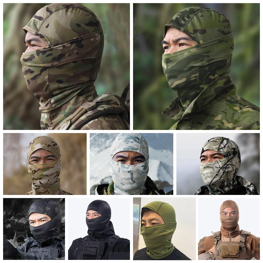 20 Color Outdoor Balaclava Skiing Bandana Full Face Neck Scarf Head Outdoor Outdoor Cycling Hiking Bike Cycling Scarf