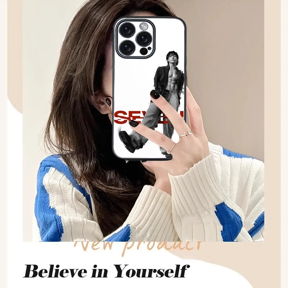 Korea E-Euphoria J-Jungkook-K-KPOP Phone Case For iPhone 16 15 14 13 12 11 PRO MAX PLUS Mini TPU Soft to Skin-friendly case