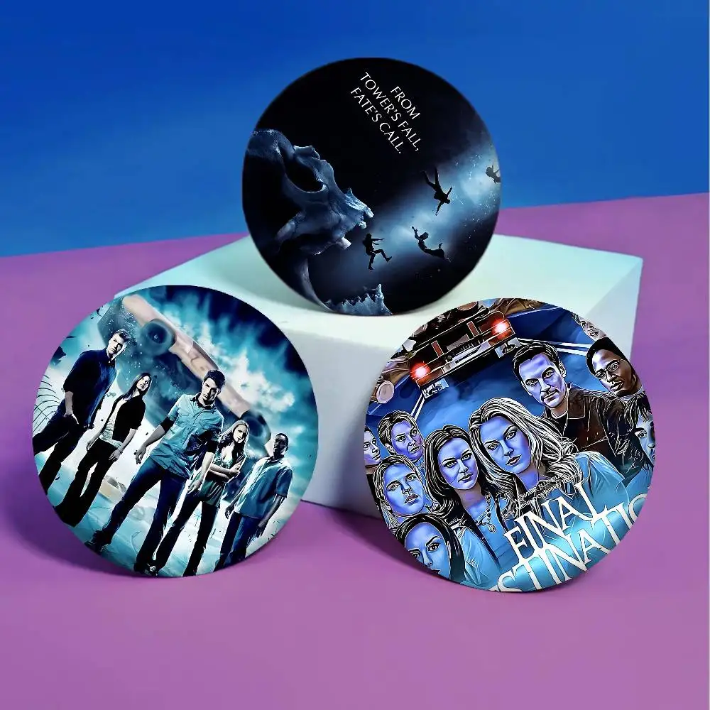 MovieS F-Final Destination Badges الإبداعية صفيح لينة زر دبابيس الحيوان أيقونة بروش التلبيب على ظهره شارة