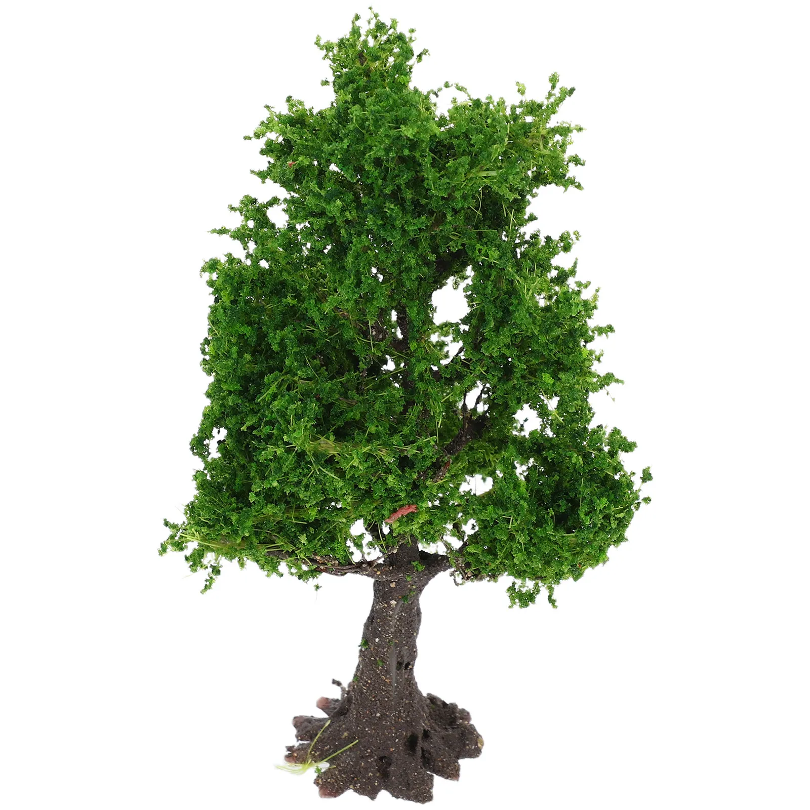 Miniature Landscape Tree Realistic Simulation for Train Railway Diorama Fairy Garden Sand Table Ornament Mini Trees