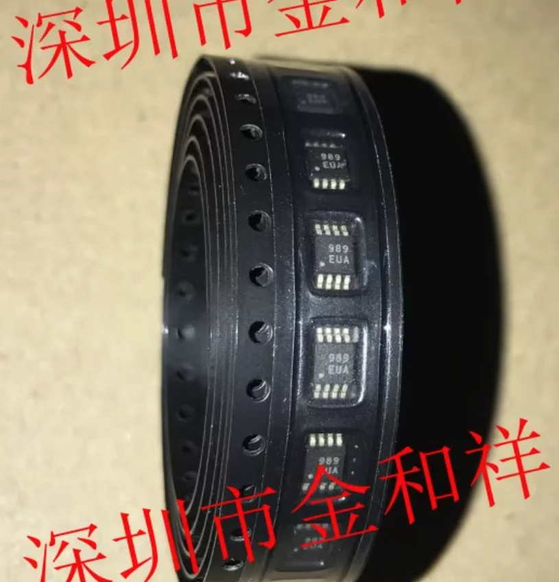 5 قطعة جديد وأصلي MAX989EUA + T MSOP-8 989EUA