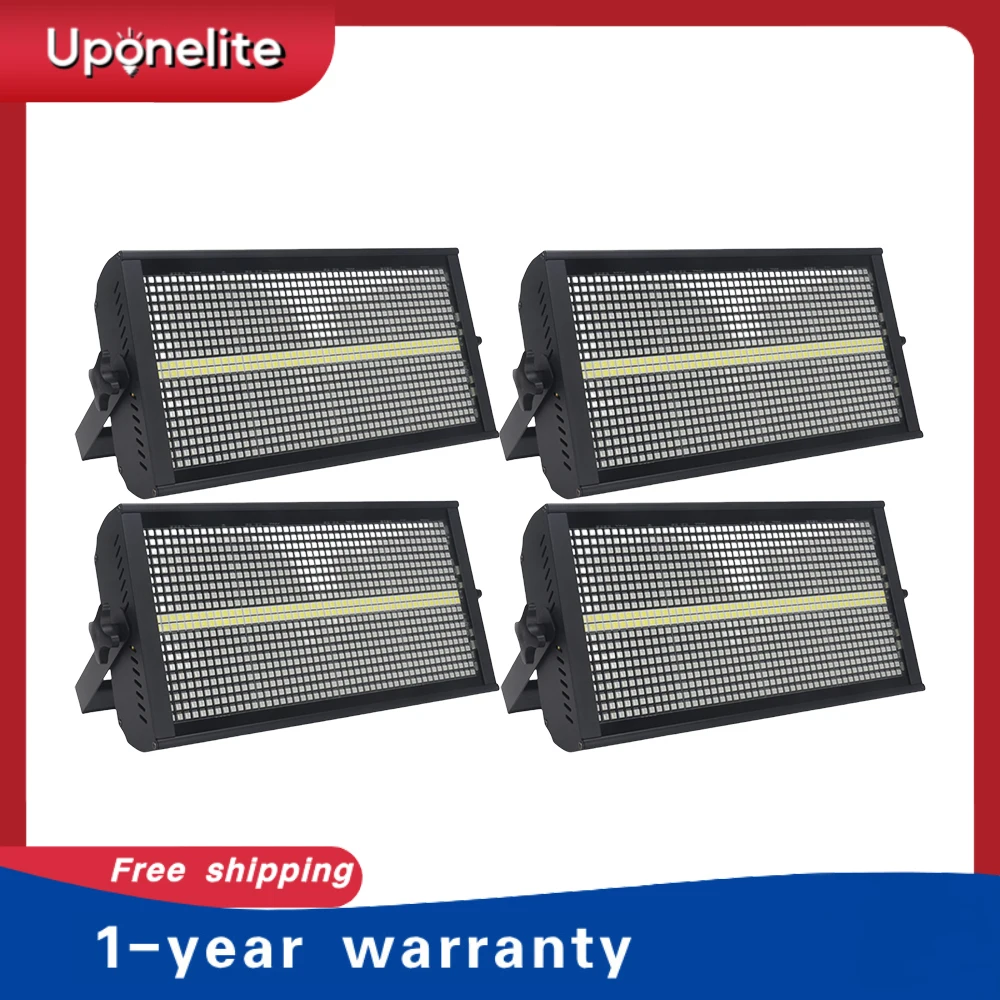 Lumière Stroboscopique LED 8 Zones + 8 Blancs 280W DMX, Super Brillante, pour Dj, Barre de Lavage, Flash, Éclairage de Scène pour ixà Domicile