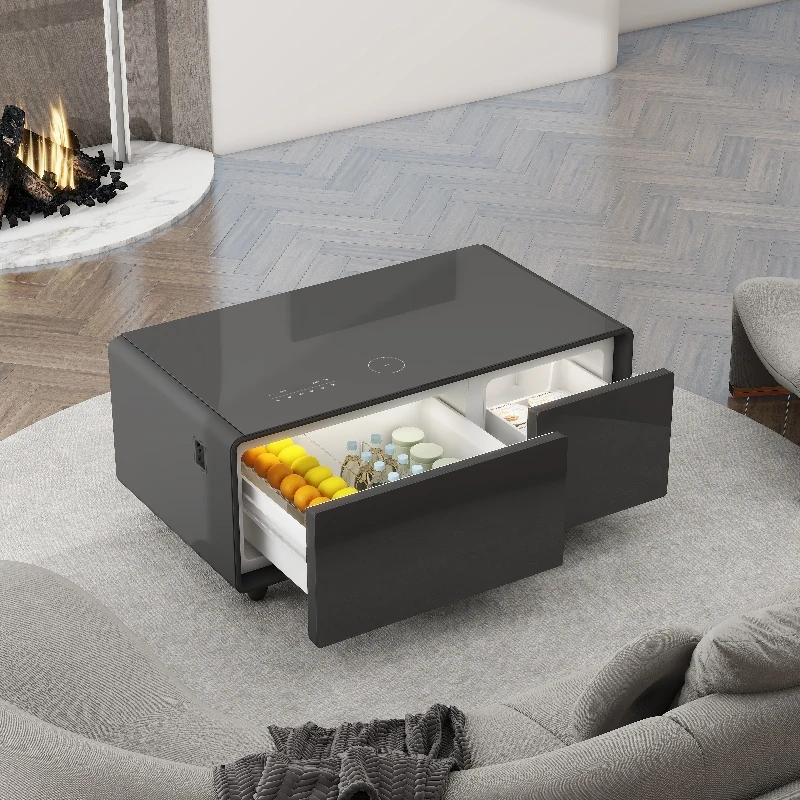 

Primst Hotel Bedside Mini Refrigerator Silent Small Fridge Electric Mini Fridge Freezer For Bedroom Living Room