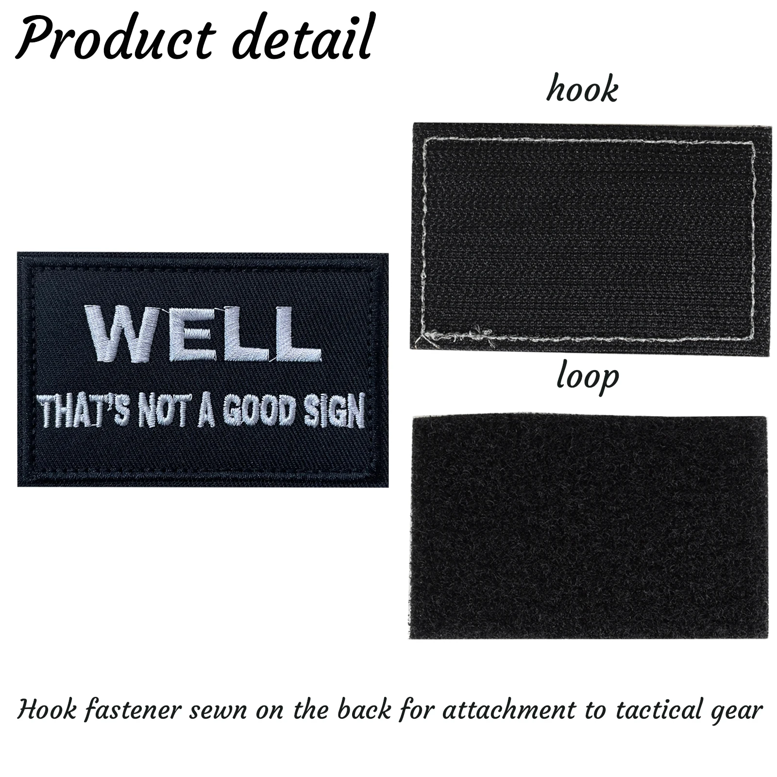 30PCS Unrepeated Tactical Patches Randomly Packed 30Pcs Embroidered Patches Hook and Loop Appliques