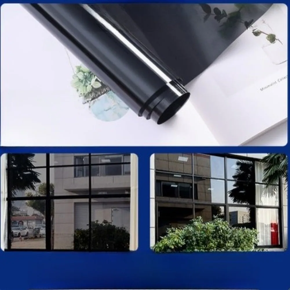 Sunscreen Film for Standard Glass Surfaces Enabling Daytime for exterior Obscuration and Energy Efficient Cooling