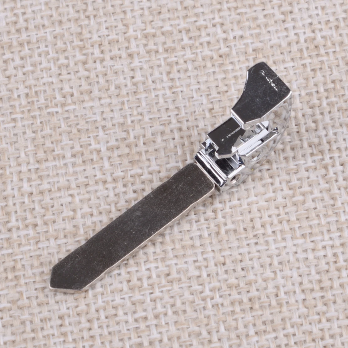 Lama chiave di emergenza con inserto non tagliato da 2 pezzi adatta per Honda CR-V Civic Accord 2023 2022 Argento