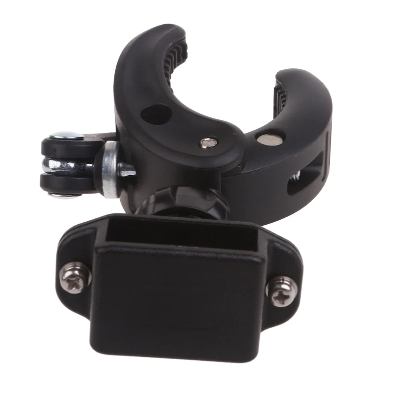 Walkie Talkie Mount Motorcycle Scooter Handlebar Holder Clamp for Two Way Radio