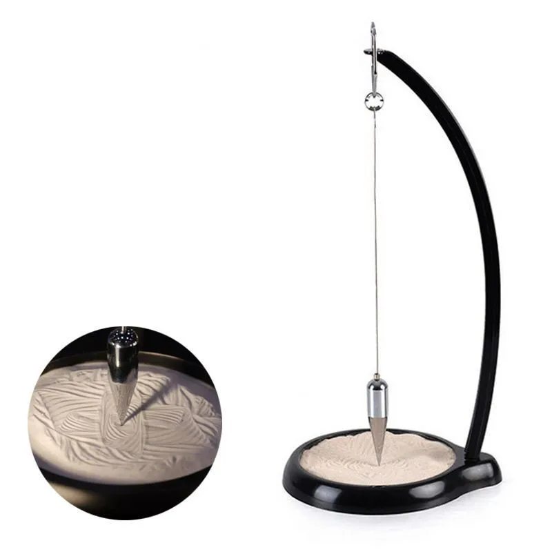 Gravity Sand Pendulum Creative Sand Table Decompression Office Desktop Decoration Living Room Physical Desktop Ornaments ZF451