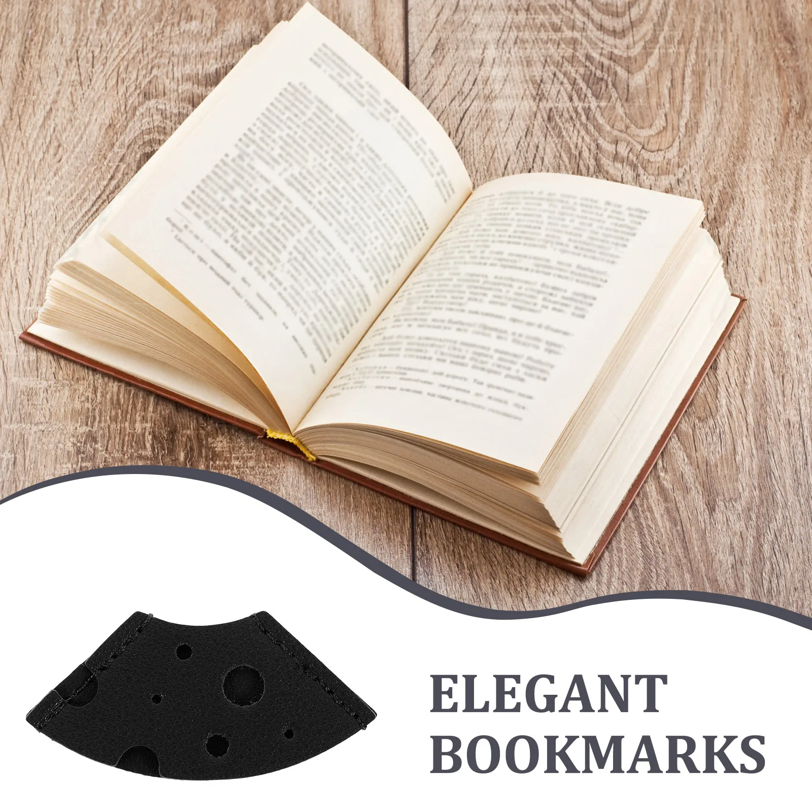 

3pcs Protective Cover Simple Page Protectors Versatile Bookmark Book Corner Marker Student Office Use