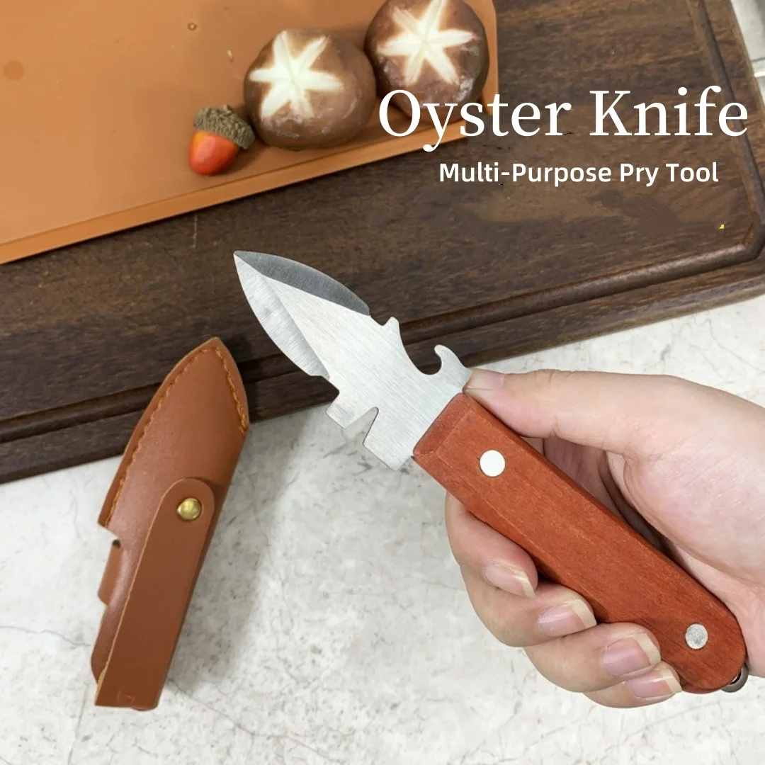 

Нож для устриц с острыми краями, открывалка для ракушек, инструмент для открывания морепродуктов, открывалка для моллюсков из нержавеющей стали для устриц, моллюсков, ракушек для крабов