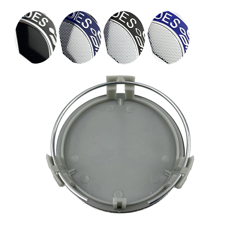 

4 шт., 75 мм, колпачок втулки с логотипом автомобиля для Mercedes Benz W204 W211 W205 W213 W203 C218 A207 C117 CLA CLS E Class, аксессуары