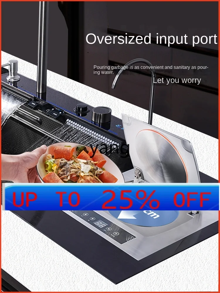 

CX Intelligent Waste Processor Food Kitchen Waste Grinder High-Power Sink All-in-One Machine
