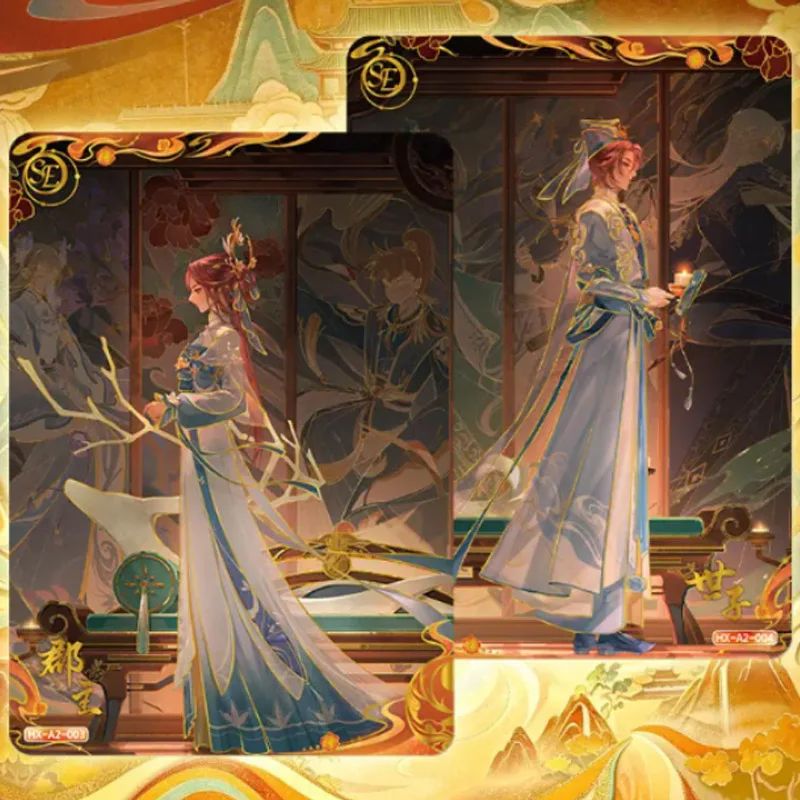 Wholesale kayou 36 Boxes Hua Yi Shan Xin Zhi Yue Jing Xing Ji Yue Game Character Collectible Trading Card Booster Box