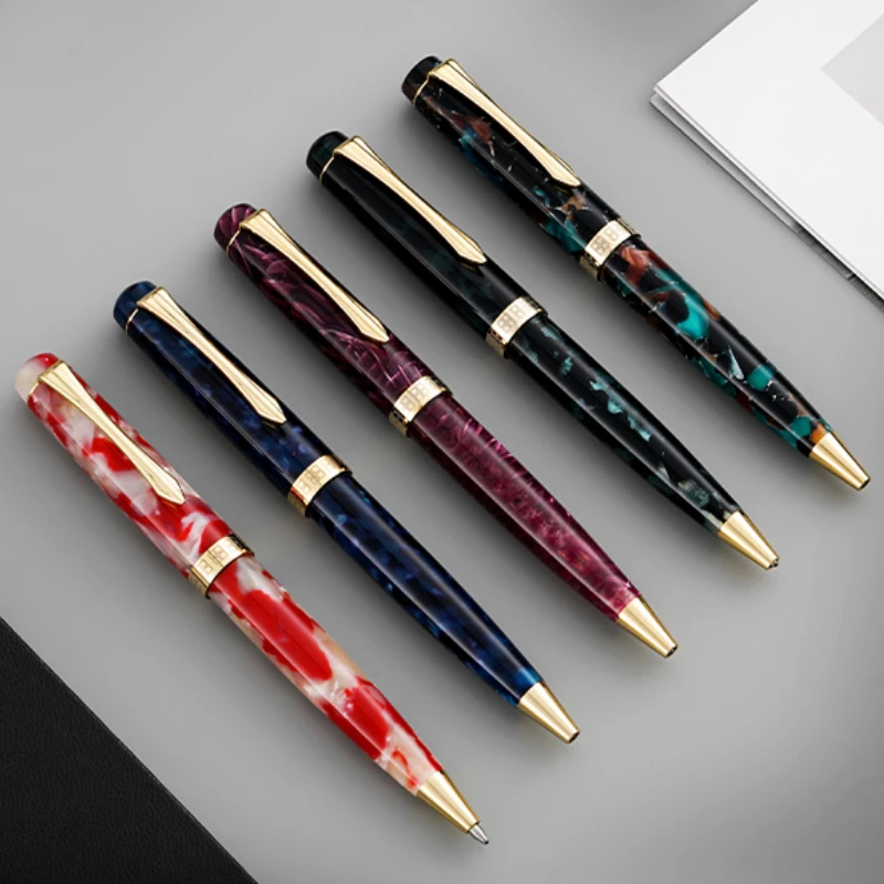 

New Pent X Acrylic Resin Ballpoint Pen+Automatic Pencil 0.5mm Black G2 Mb High Quality Business Student Gel Pens and Pencil