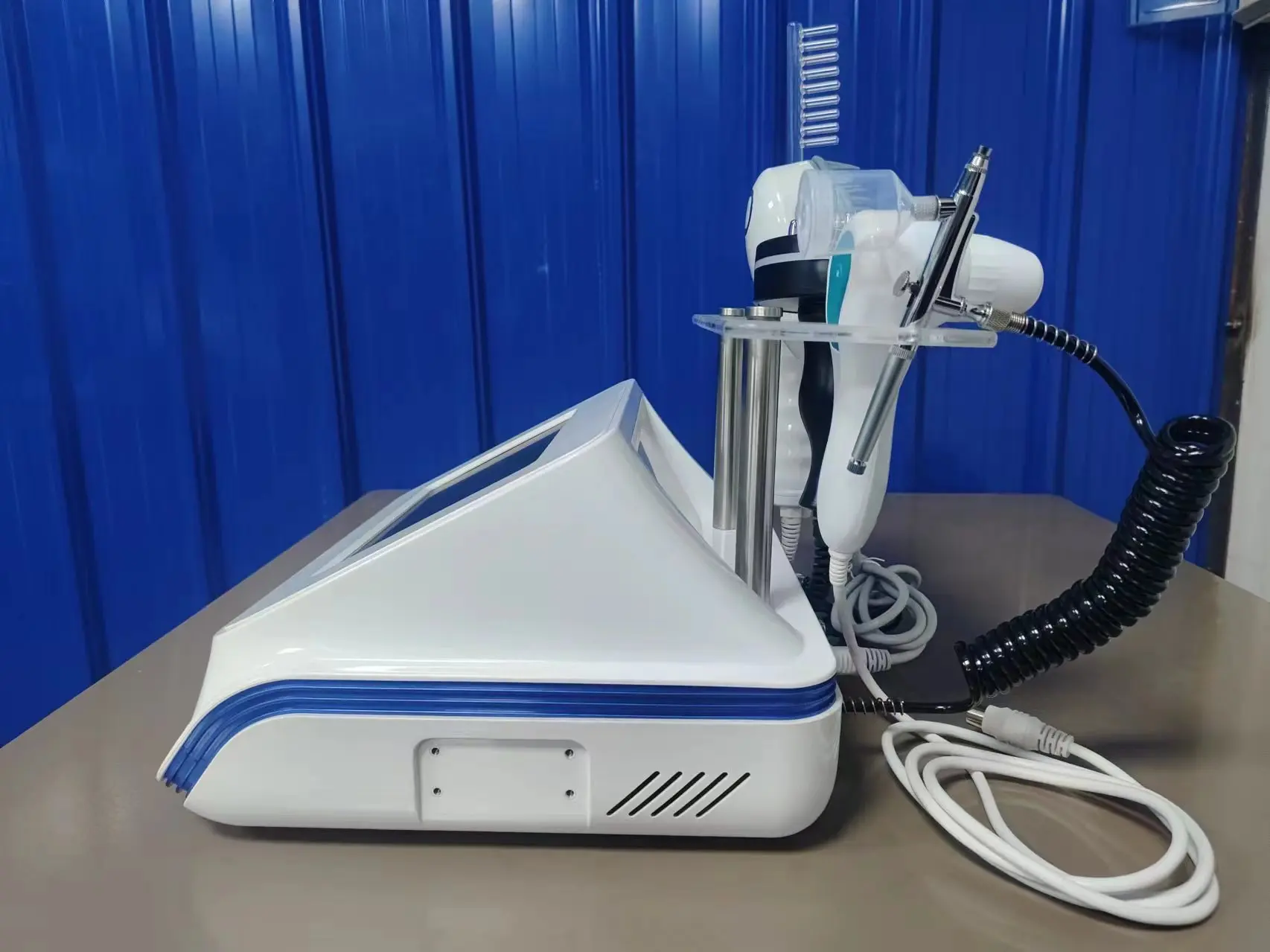 Portable Multifunctional High Frequency 5 in 1 Hair Care Machine For Hair Spa New 2024