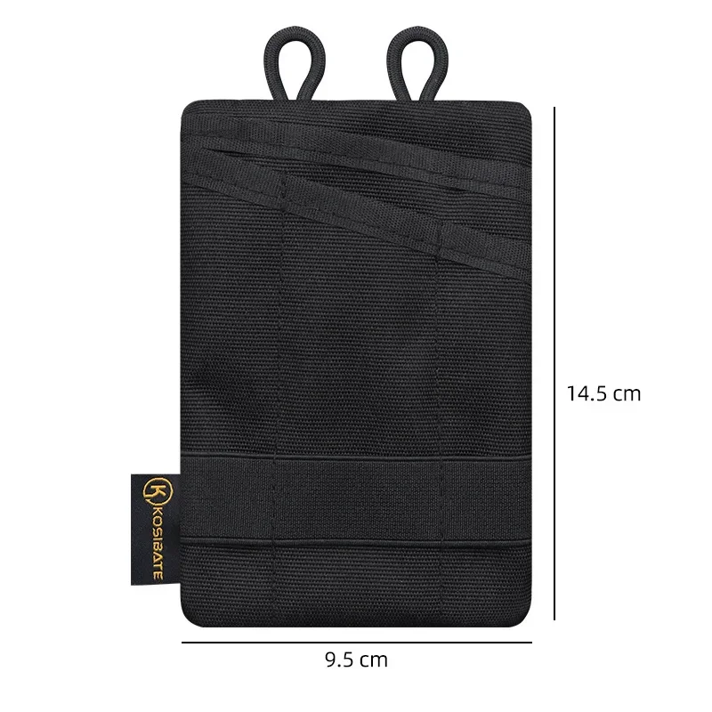 1PC Pocket Outdoor EDC Storage Bag Tool Bag Multifunctional Foldable Credit Card Clip Wallet Tactical Knife Pen Hanging Tool