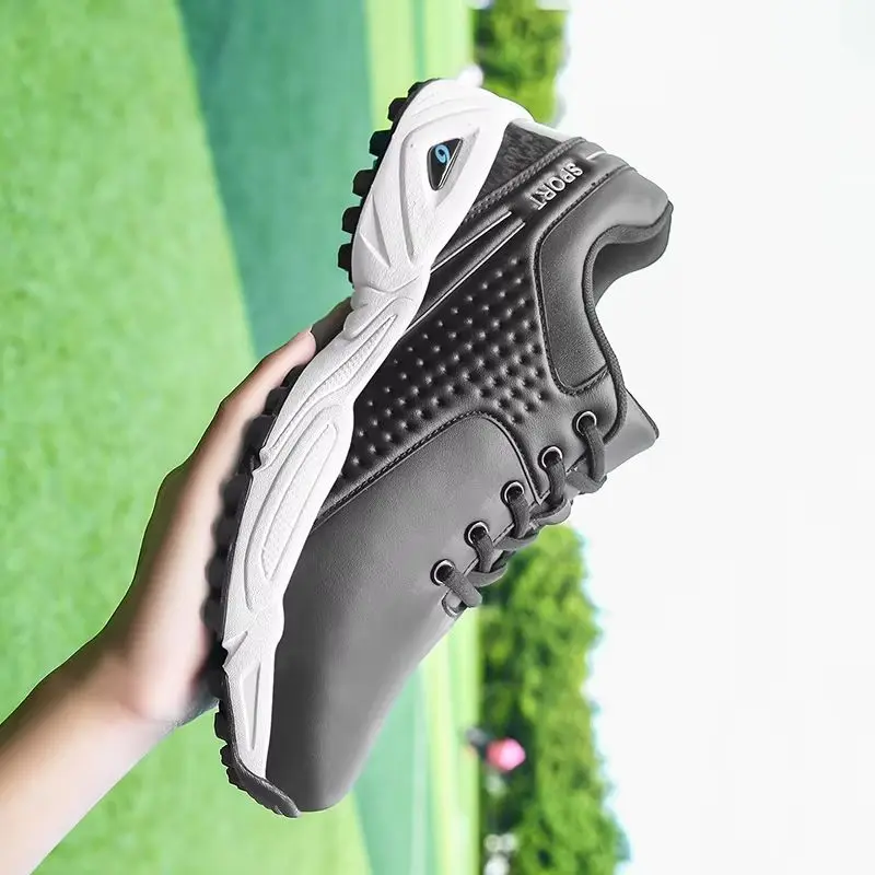 

Новые элитные мужские кроссовки для гольфа 2026 года, профессиональные спортивные нескользящие мужские кроссовки для тренировок, размеры 40-46