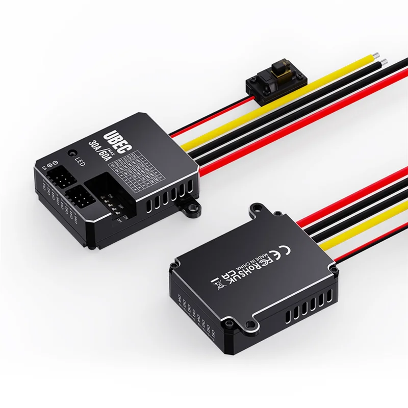 

AC56-30A HV UBEC Power Voltage Regulator Module 3-18S 5.2/6/7.4/8.4/9/12V Adjustable For RC Car Accessories