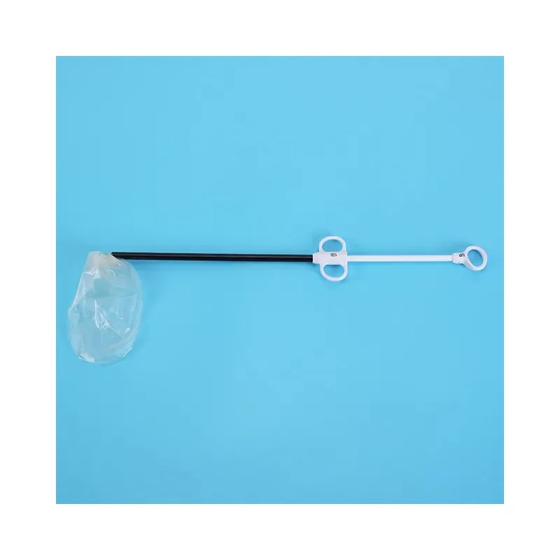 Minimally Invasive Specimen Bag ERB-40 Disposable Endoscopic Tissue Retrieval Pouch With Rod