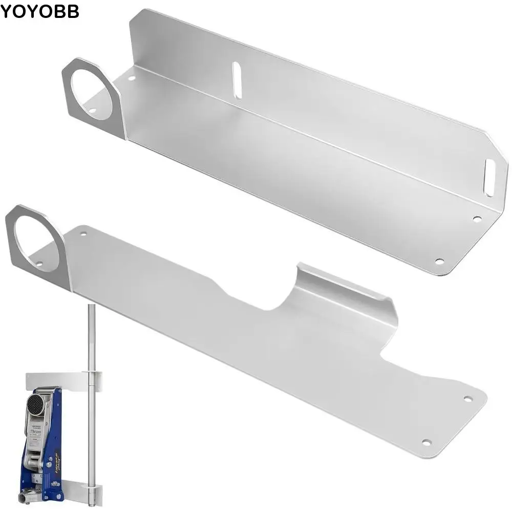 

2pcs Heavy Duty Jack Stand Wall Mount Space Saving Secure Mount Wall Storage Rack Wall Mount Metal Brackets Storage Organizer