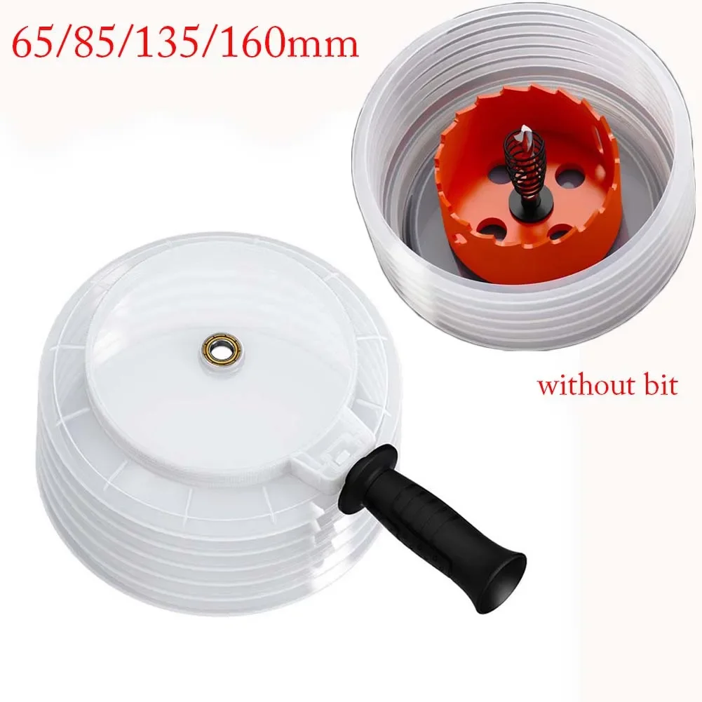 

1pc Electric Hammer Drill Dust Collector Hole Opener Dust Collector Cover Dustproof Hole Opener Drill Bit Cover Dustproof Device