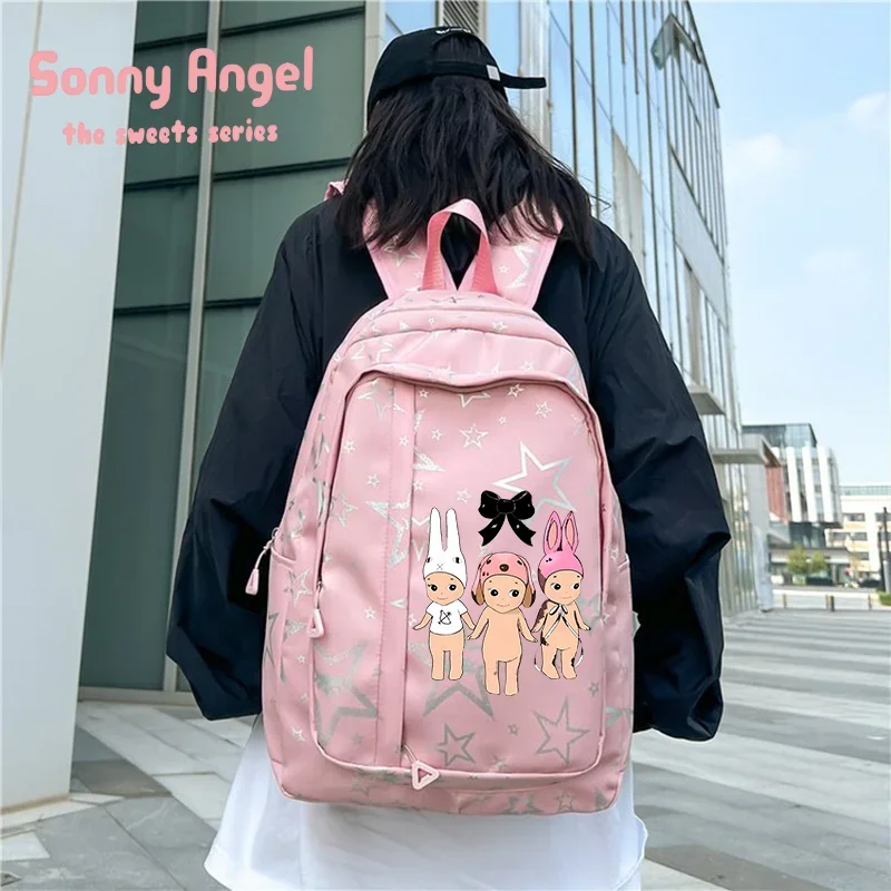 

Sonny Angel Knapsack Highquality Laptop Bag Largecapacity Backpack Children School Bags Girl Bookbag Boy Student Supplies Gifts