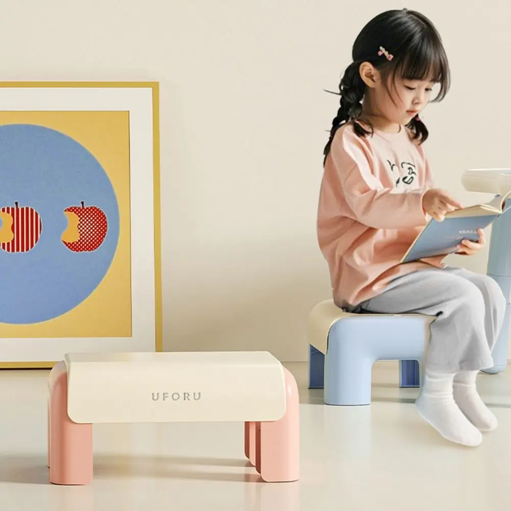 

Ergonomic Shoe Changing Stool Waterproof Multi-Function Children's Small Stool Universal Anti-Slip Bathroom Foot Stool Household