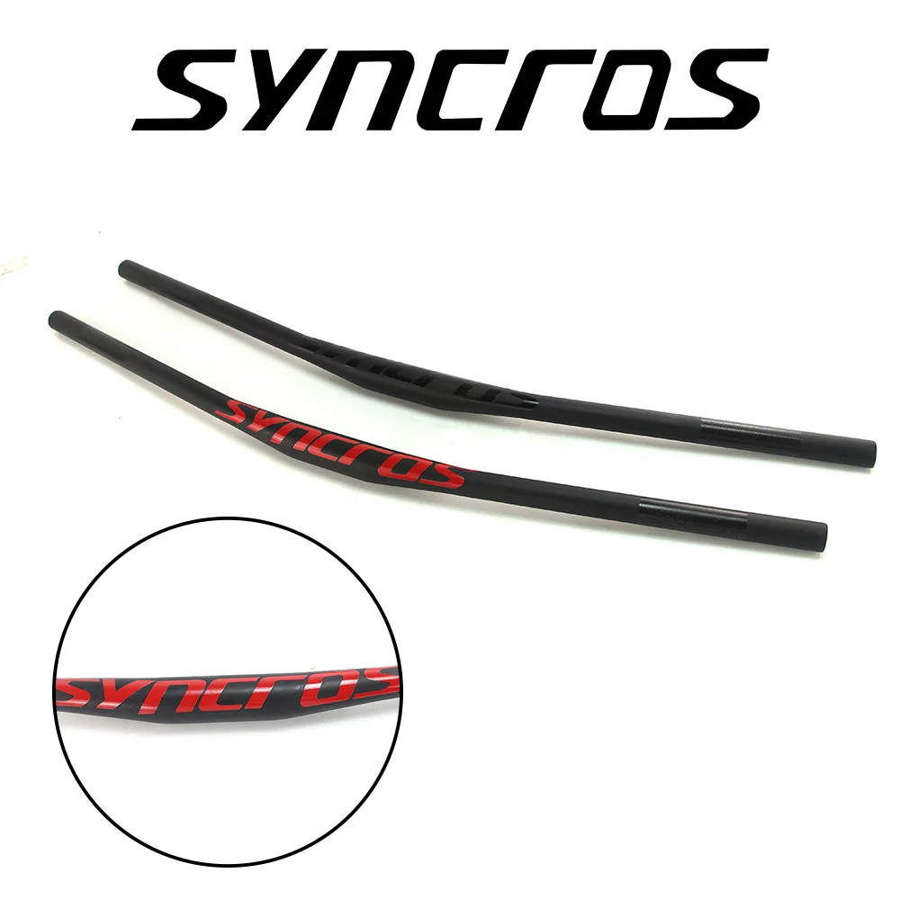 

9 Degree Syncros Fraser SL Full Carbon Fiber MTB Bicycle Handlebar Clip 31.8mm 660/680/700/720/740mm Mountain Bike Parts