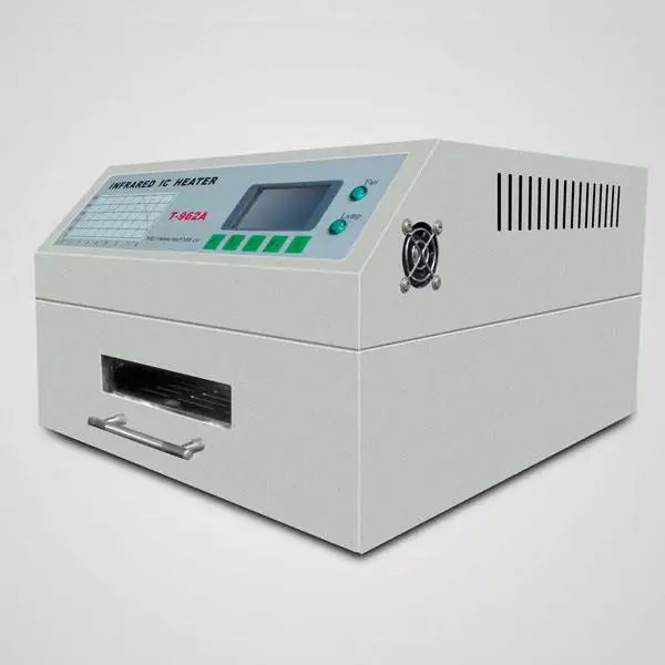 for T962A Reflow Oven Infrared IC Heater Process Reflow Soldering Machine Price 300*320mm 1500W