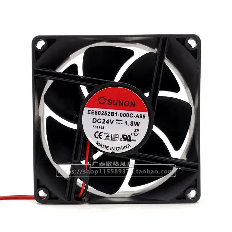 for SUNON EE80251B1-000C-G99 PE80252V3-000C-A99 80mm 12V DC Axial Fan Cooling Fan for Electronics Enclosures