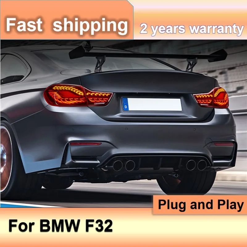 Car Accessories for BMW F32 Tail Light F36 F82 M4 Taillight BMW 4 Series Rear Light DRL Dynamic Turn Signal Brake Fog