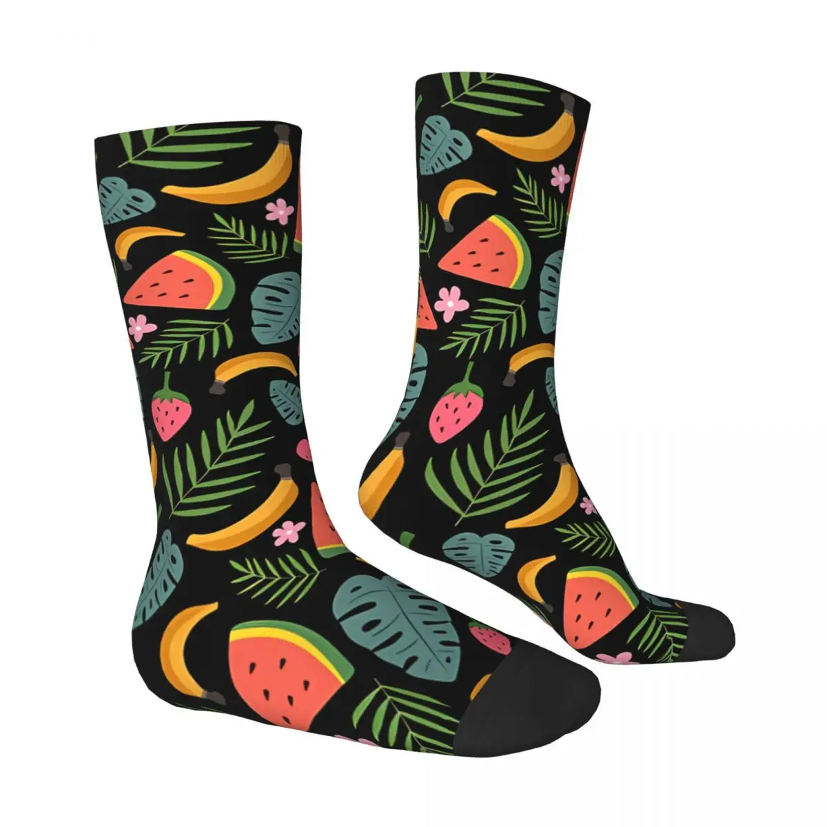 Fruits Summer Watermelon Socks Male Mens Women Winter Stockings Printed