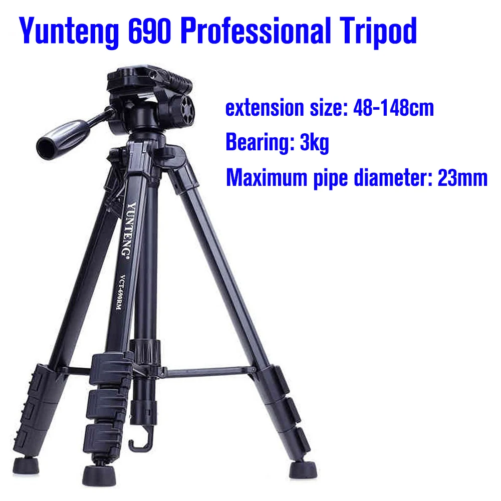 ขาตั้งกล้อง Mini ผู้ถือขาตั้งขาตั้งหลอดไฟขาตั้งกล้องสำหรับกล้อง DSLR Led แฟลชวิดีโอแหวนไฟเติมหลอดไฟ