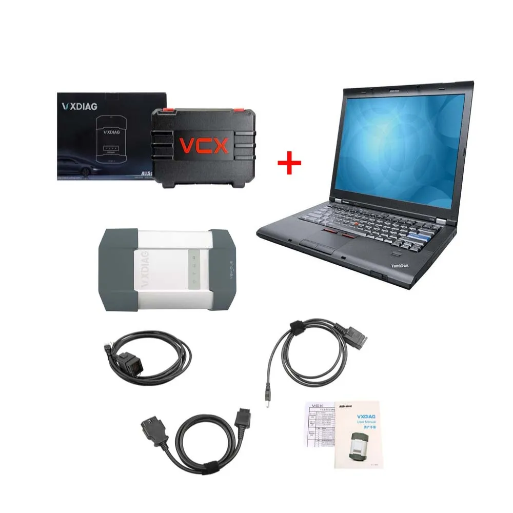 VXDIAG Multi Diagnostic Tool MB STAR C6 2 In 1 Scanner With Latest Software Installed on T410 Laptop