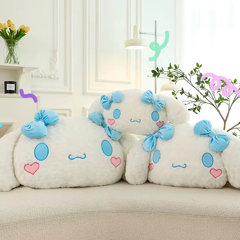 2023 Sanrio Cartoon Cinnamon Roll Plush Toy Pp Cotton Stuffed Soft Doll Soft Pillow 60/90/110cm Bedside Pillow Room Decoration