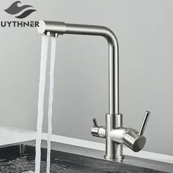 Water Filter Faucet Kitchen Faucet Drinking Water Tap Rotatable Water Purification Feature Taps For Kitchen Sink Mixer Cranes