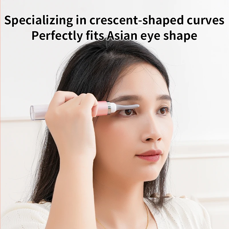 1個 3段階調節可能な電気加熱式まつげカーラー 長時間カールを実現、アイライナー、下まぶたスタンプ、まつげカーラー、3-in-1充電式電気まつげカーラー、長時間加熱式まつげカーラー、急速予熱、ハンドヘルド加熱式まつげカーラーデバイス、メイクアップツール、クリスマスギフト