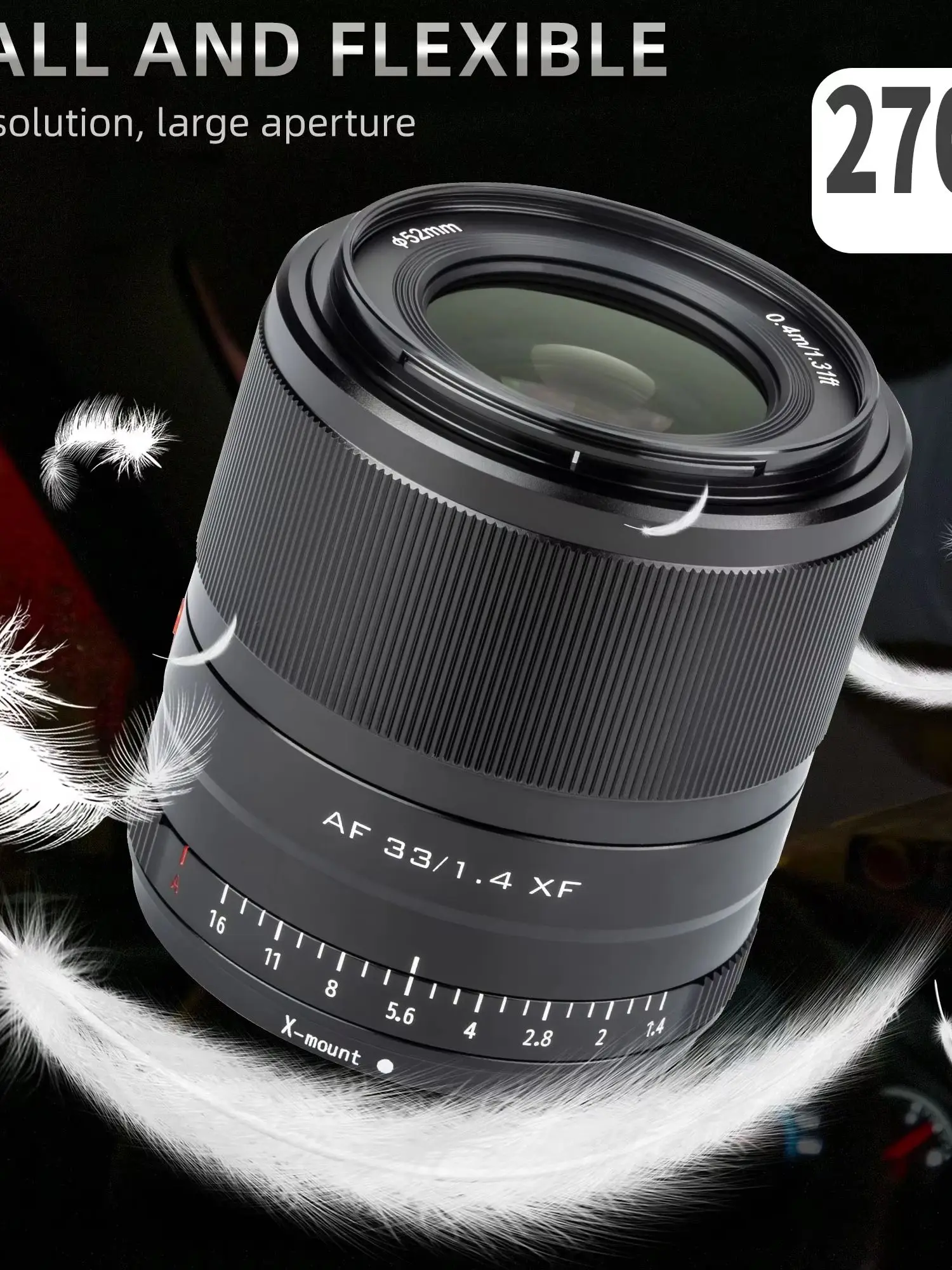VILTROX 23mm F1.4 33mm 56mm F1.4 Kameraobjektiv Autofokus Festbrennweite Große Blende APS-C Objektiv für Sony E Nikon Z Fuji XF Kameraanschluss