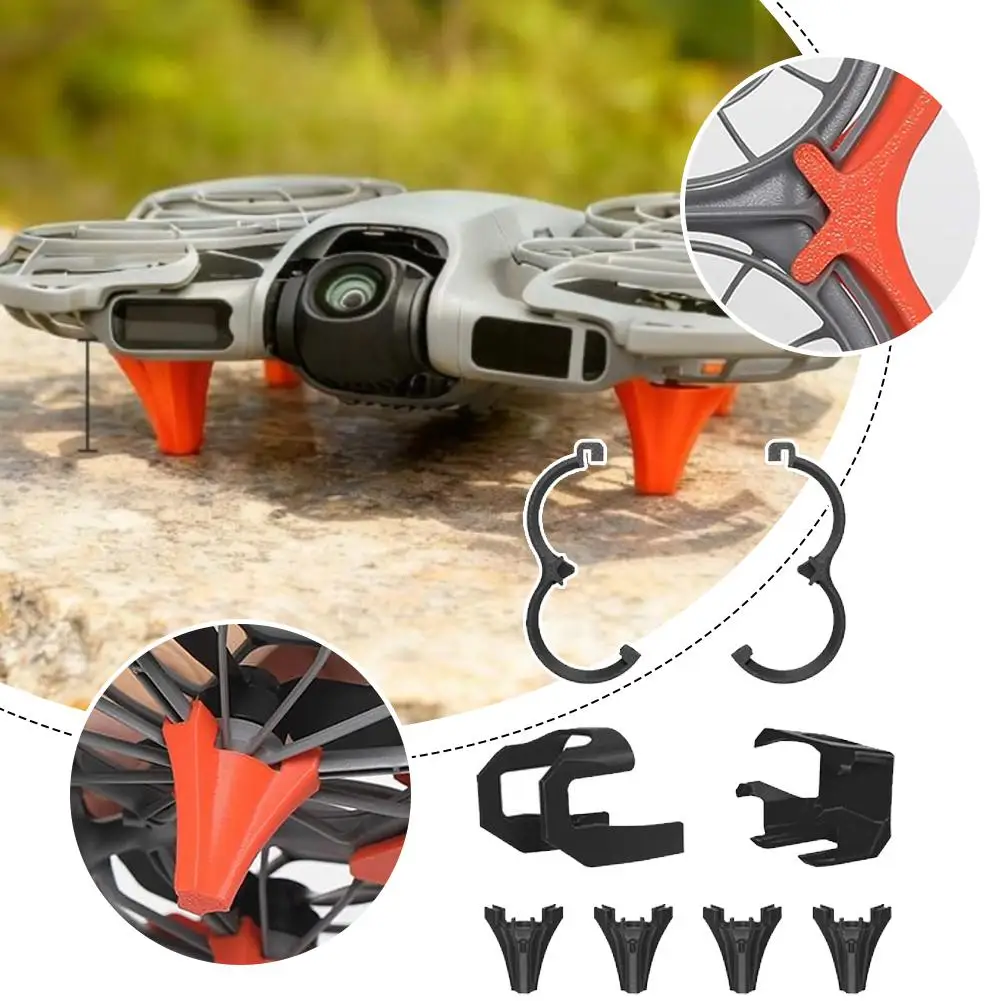 غطاء حماية الشفرة لـ DJI NEO2 حلقة حماية شفرة حلزونية مضادة للتصادم ملحقات حماية كاملة