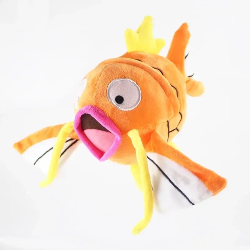 10pcs/lot  Golden orange Magikarp Plush 18cm Toys Doll Soft Stuffed Animals  Birthday Christmas Gift