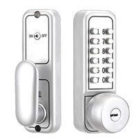 Zinc Alloy Keyless Door Lock Mechanical Combination Lock Safety Door Lock Code Lock for Outdoor Gate