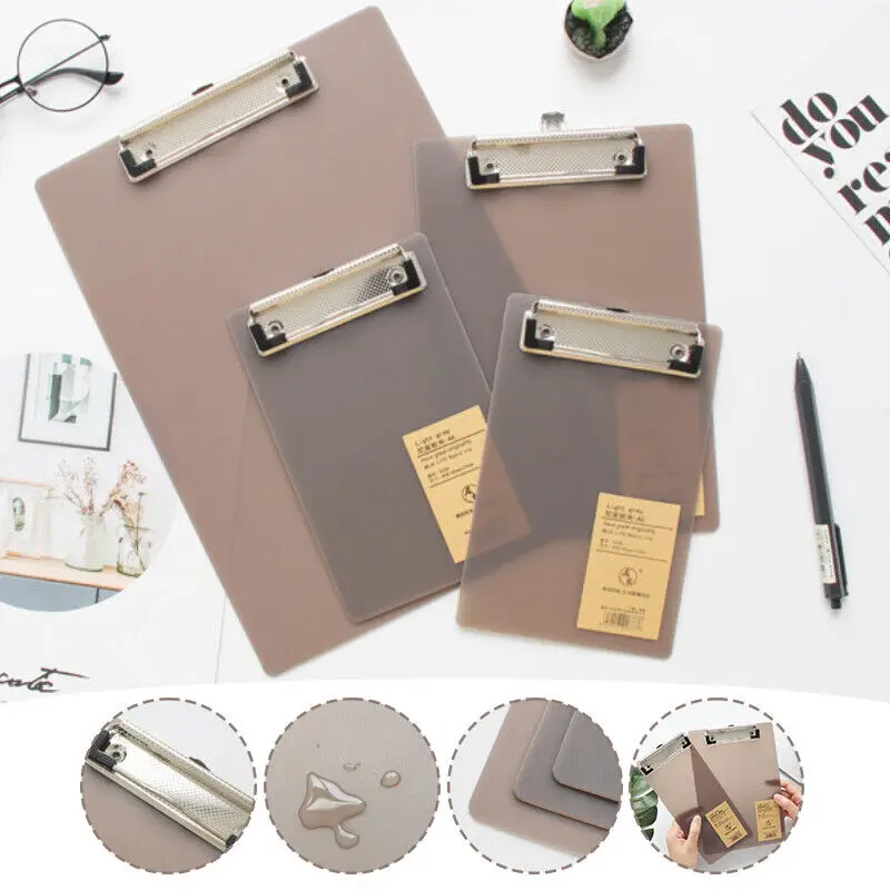 A6/A5/A4 Clipboard Folder Board Menu Paper Clamp Writing Clips Ticket Holder Ticket Holder Hanging Cardboard Notepad board