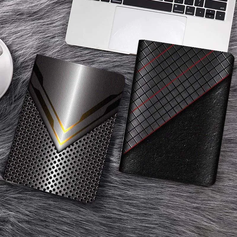 

Black Grid Red Line Popular Gift For Huawei MediaPad T5 T10s M6 M5Lite SE Honor Tab 5 6 7 V7 V8 X8a X9a Pro Soft Tablet Case