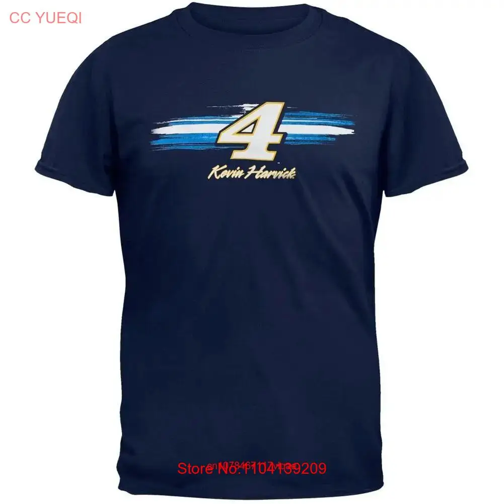 Kevin Harvick 4 Fan Up Adult T Shirt long or short sleeves