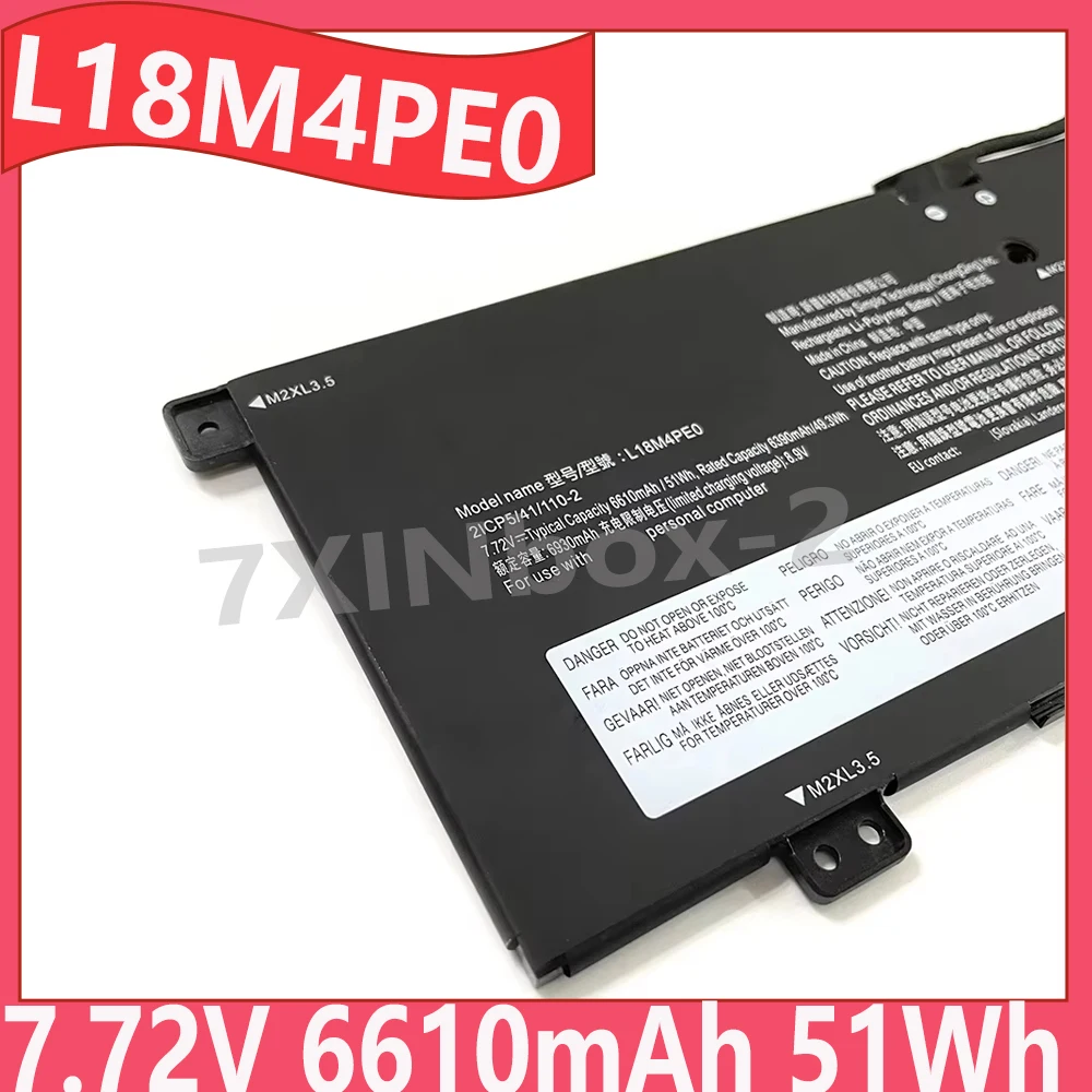 

L18M4PE0 L18L4PE0 6610 мАч/51 Втч аккумулятор для ноутбука Lenovo Yoga C740-14IML 81TC000JUS 81TC000QUS 81TC003LUS серии литий-ионный