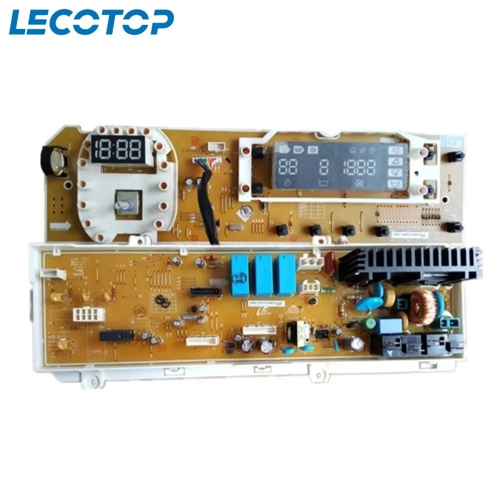Placa de controle DC92-00859N DC92-00651 com display PCB para máquina de lavar Samsung DC92-00859 Series Set peças de arruela