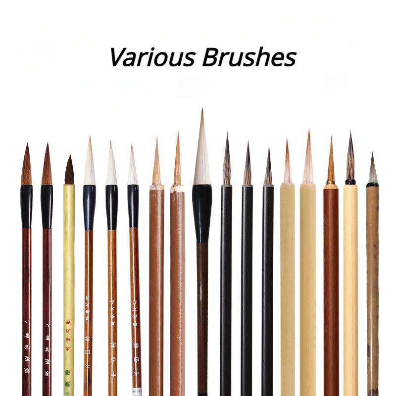 Chinese Painting Brushes Set Landscape Painting Writing Pen  Watercolour Lettering Calligraphy  Brush Students Painting Tools