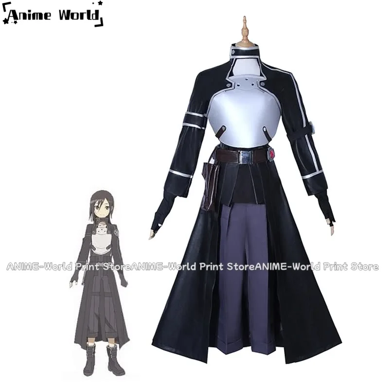 

《Custom Size》Anime Sword Art Online Kirigaya Kazuto In The Second Season Cosplay Costume Customized Costume Costumes