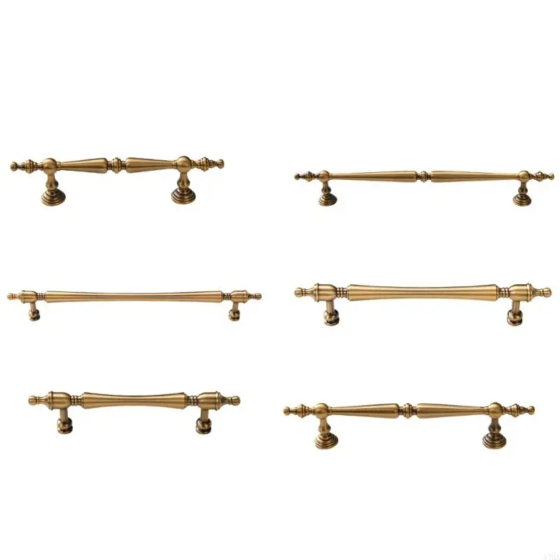 Metal Drawer Handle Rust Resistant Cabinet Pull Comfortable Operation for Family and Hotel Setting 87HA