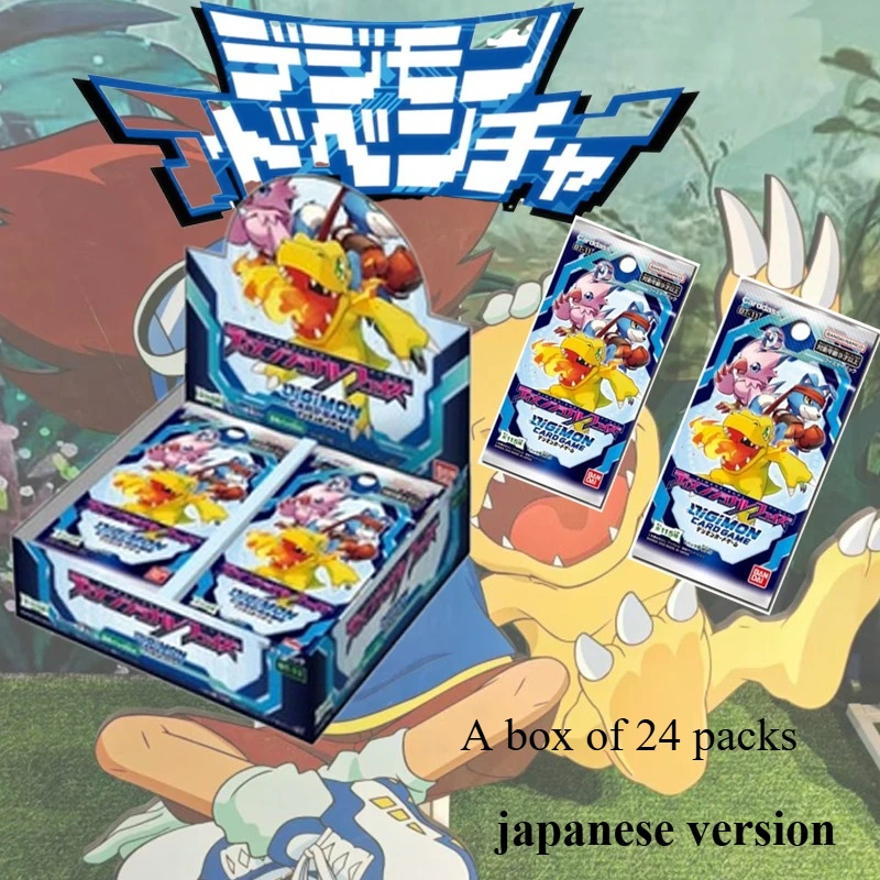 

Официальная коробка-бустер для карточных игр Bandai Digimon BT11, японская версия с объемной фазой, запечатанная новая объемная коллекция передачи